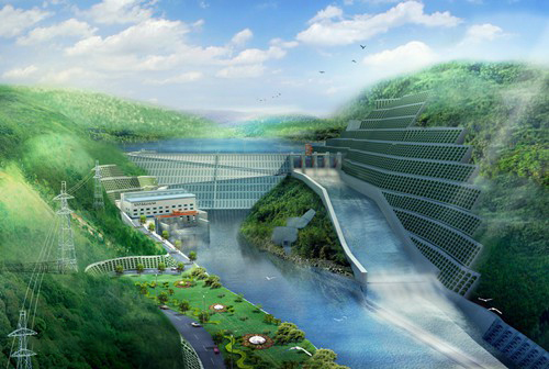 昆玉老挝南塔河1号水电站项目